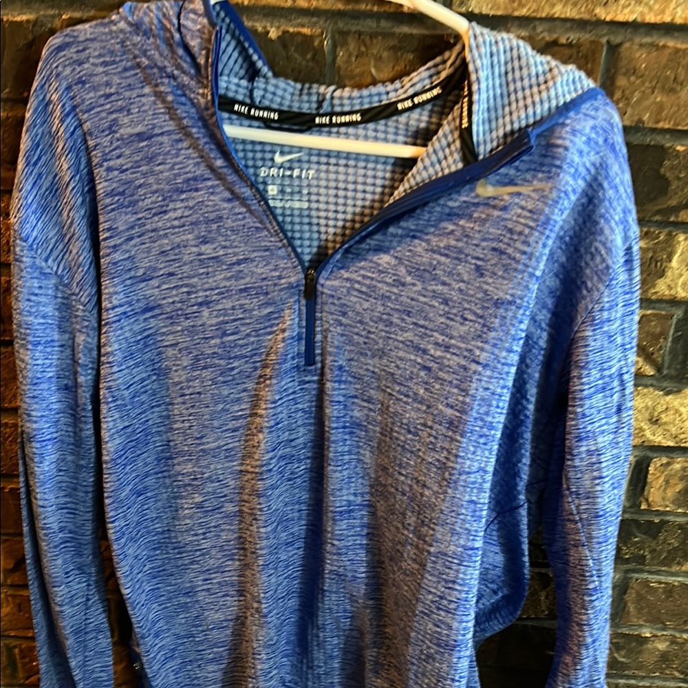Nike Men's Blue Dri-FIT Sweater